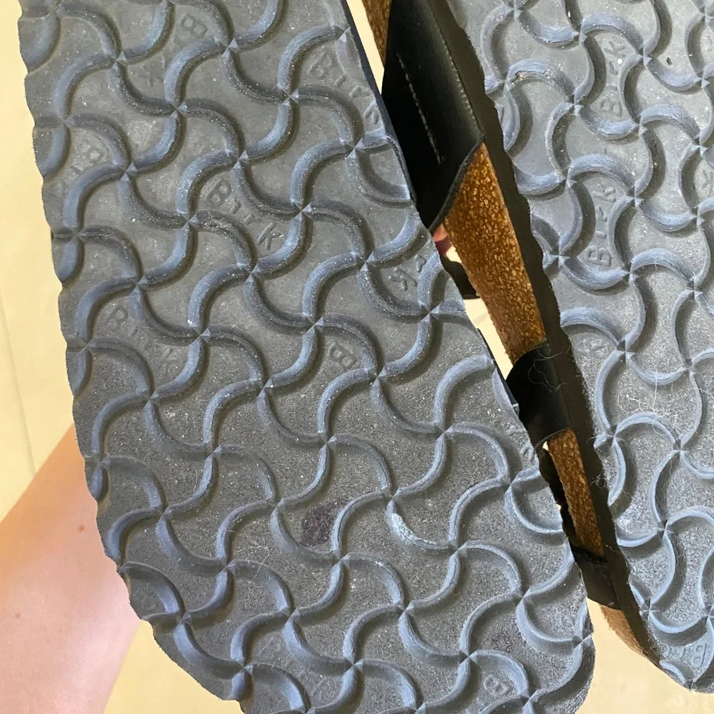 Birkenstock Mayari Birkibuc Toe Loop Buckle Sandals Regular Fit Sz 37 240 L6 M4 - Picture 4 of 14